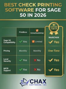 The Best Check Printing Software for Sage 50 Accounting in 2026