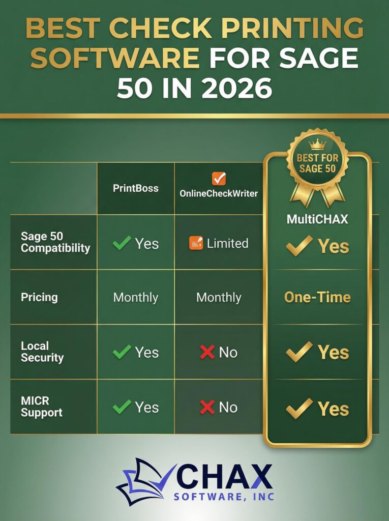 The Best Check Printing Software for Sage 50 Accounting in 2026 18 The Best Check Printing Software for Sage 50 Accounting in 2026